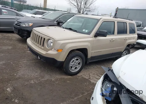 2017 Jeep Patriot Sport Fwd from USA, damaged, VIN 1C4NJPBB4HD103646